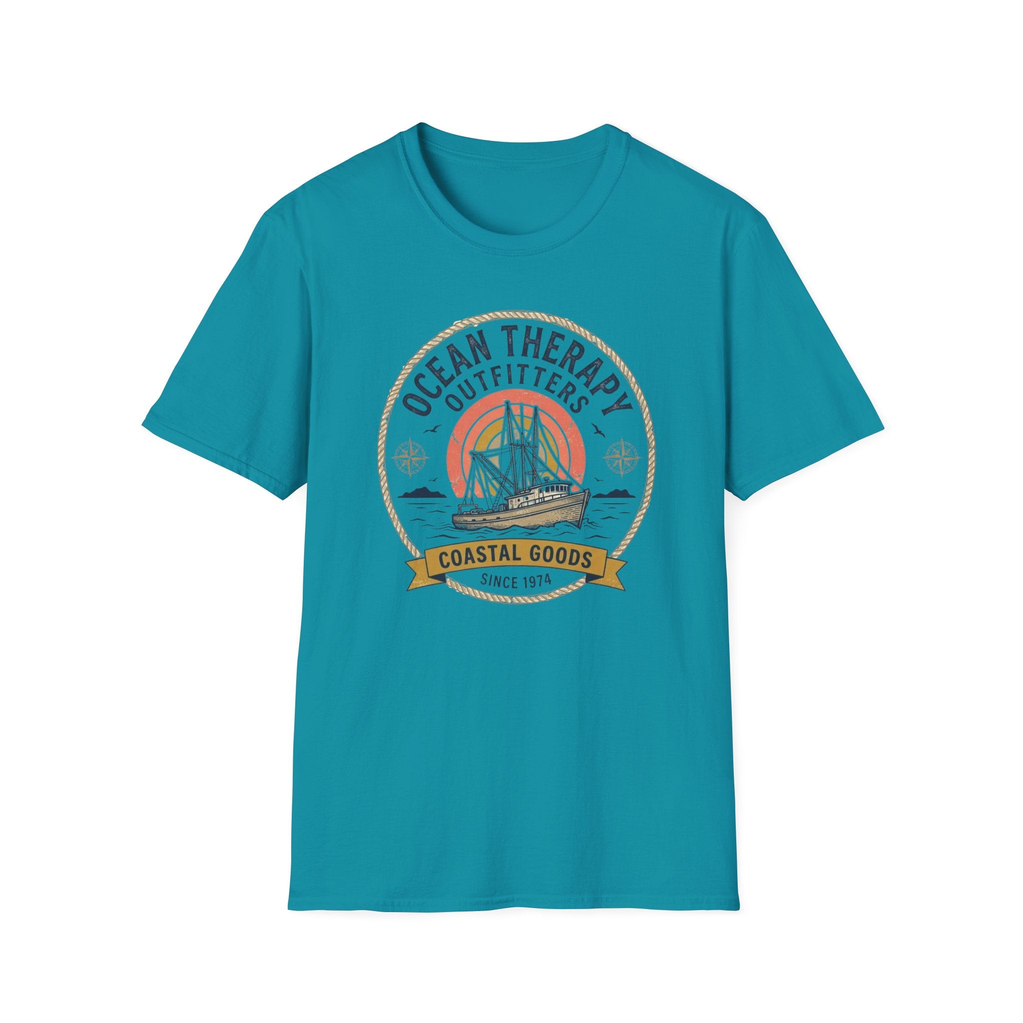 Ocean Therapy Coastal Goods T Shirt