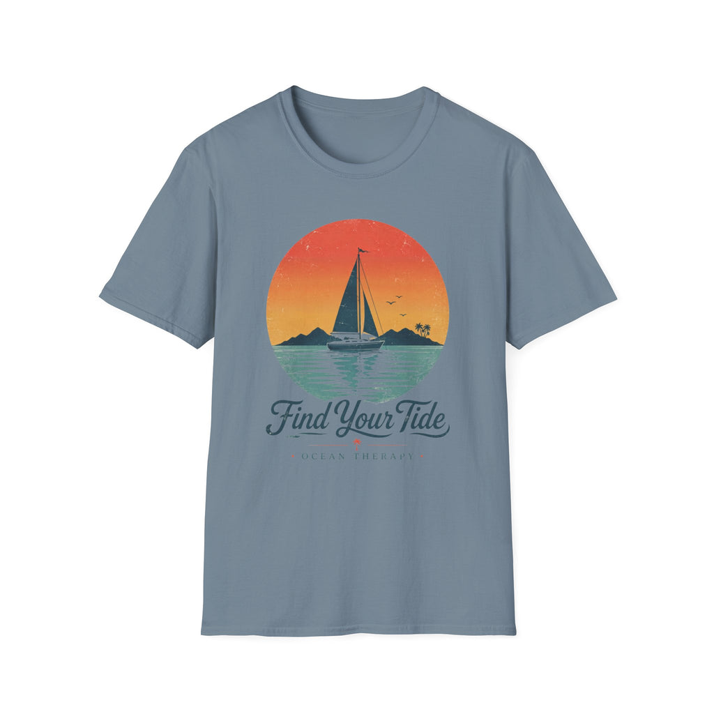 Ocean Therapy Find Your Tide T Shirt