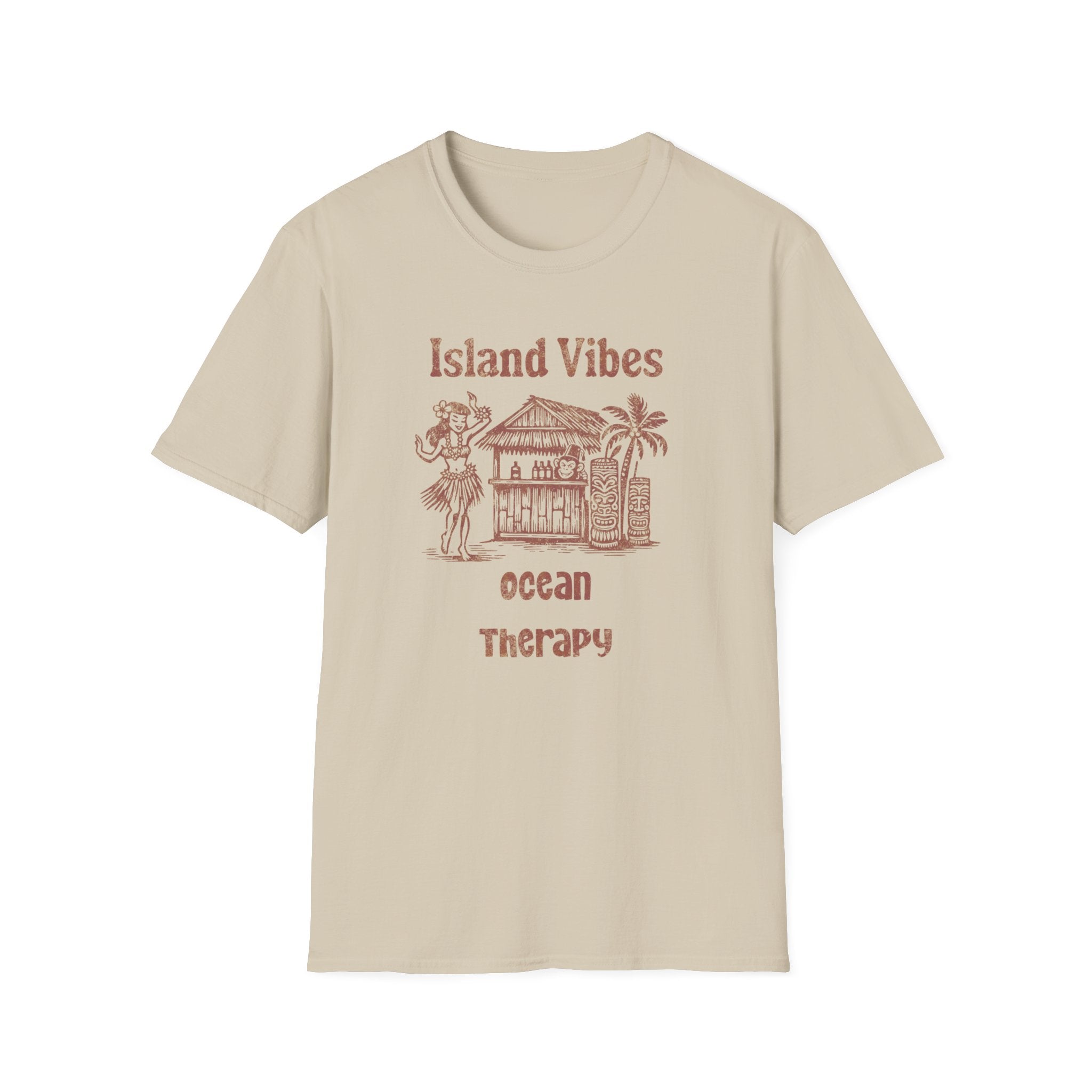 Ocean Therapy Island Vibes T Shirt