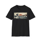 Ocean Therapy T-Shirt — Vintage Wave Sunset Graphic Tee