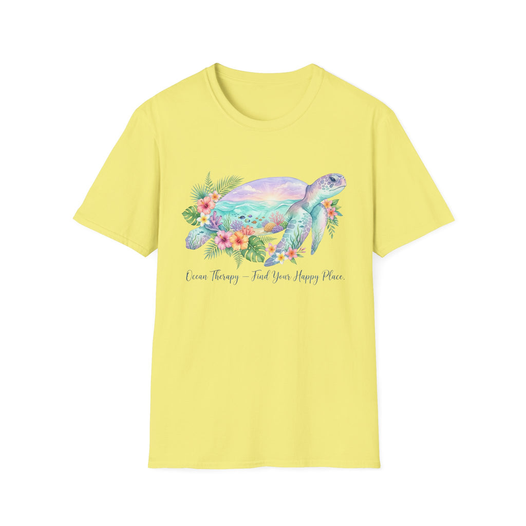 Ocean Therapy Find Your Happy Place T Shirt