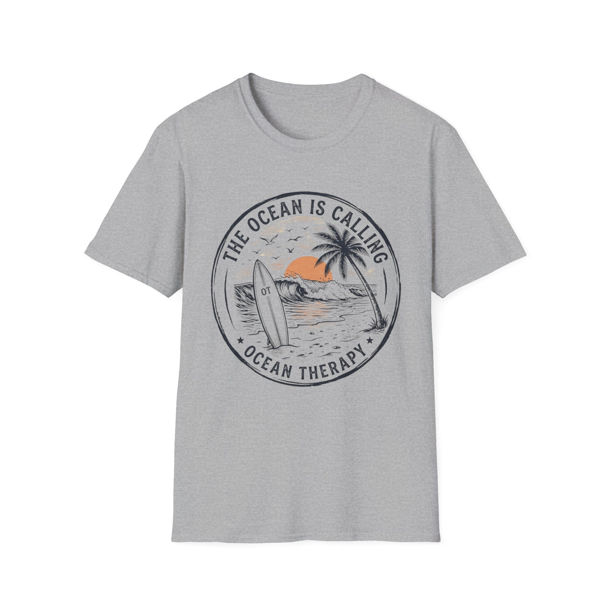 Ocean Therapy The Ocean Is Calling T Shirt