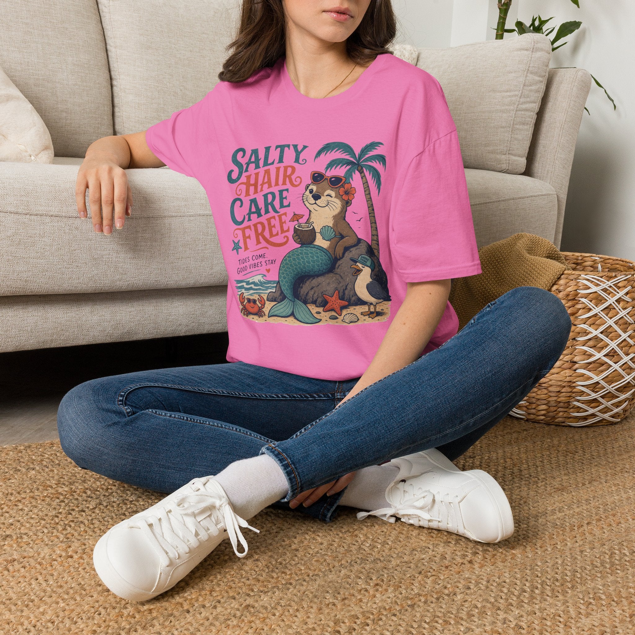 Ocean Therapy Salty Hair T Shirt