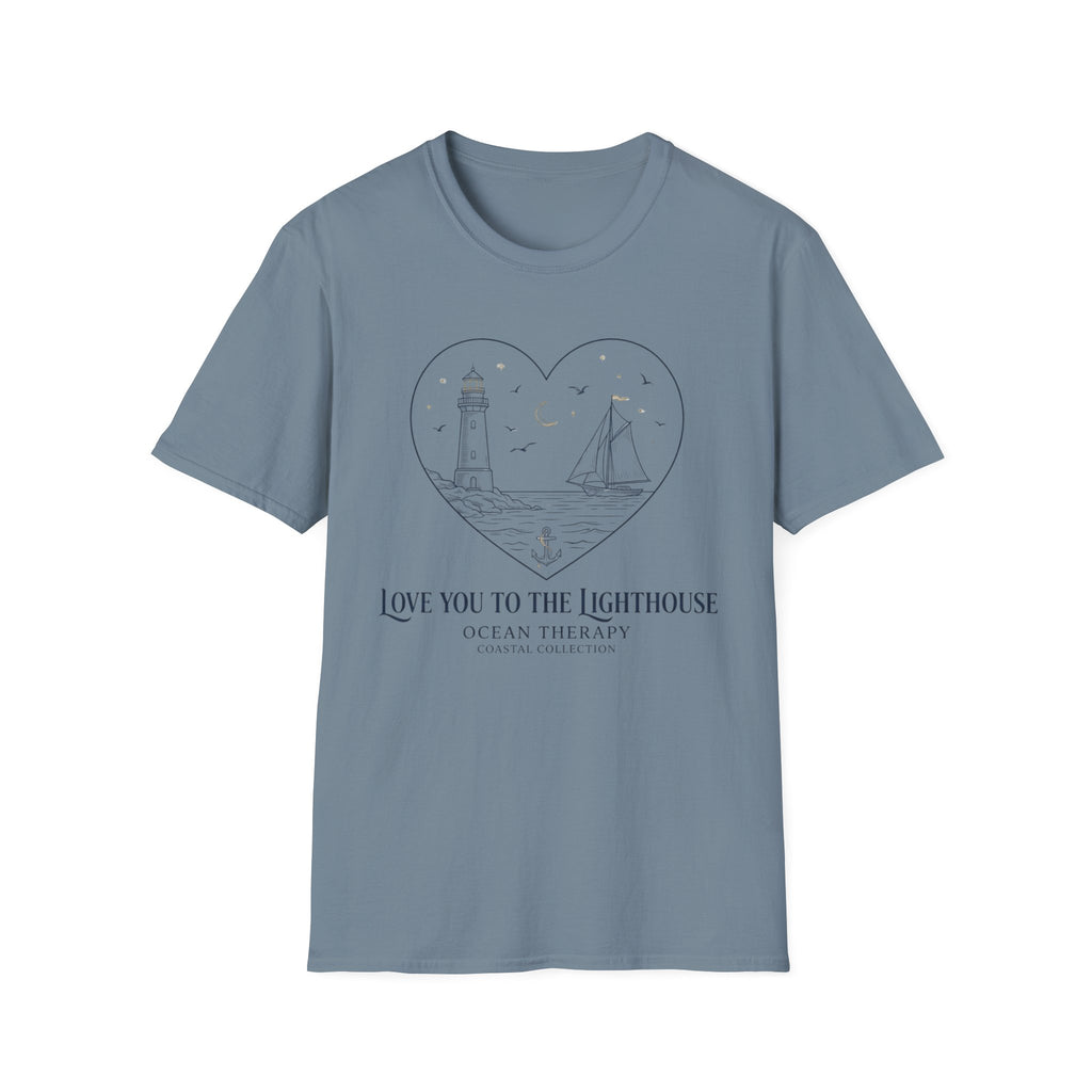 Ocean Therapy Love You To The Lighthouse T Shirt