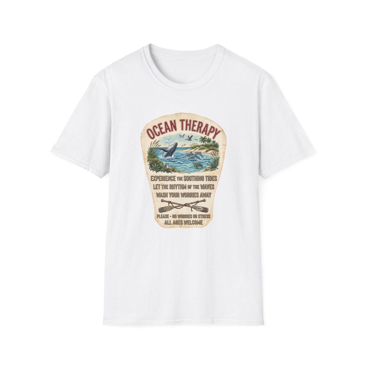 Ocean Therapy Inspirational Ocean T-Shirt