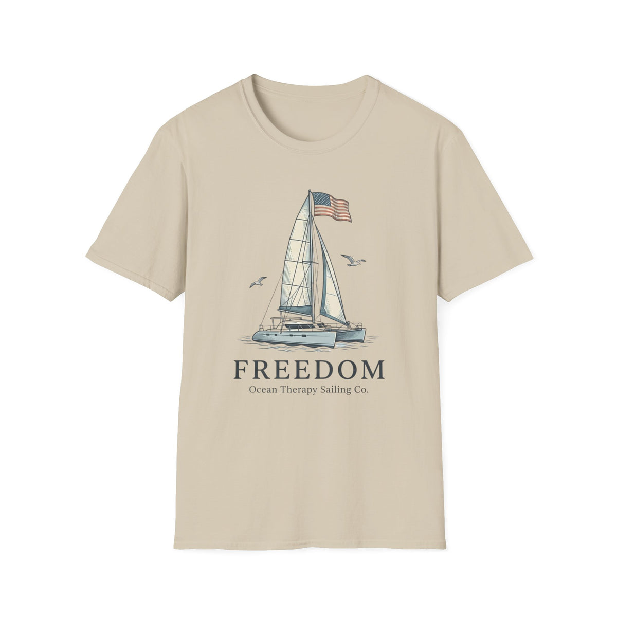 Ocean Therapy Freedom T Shirt