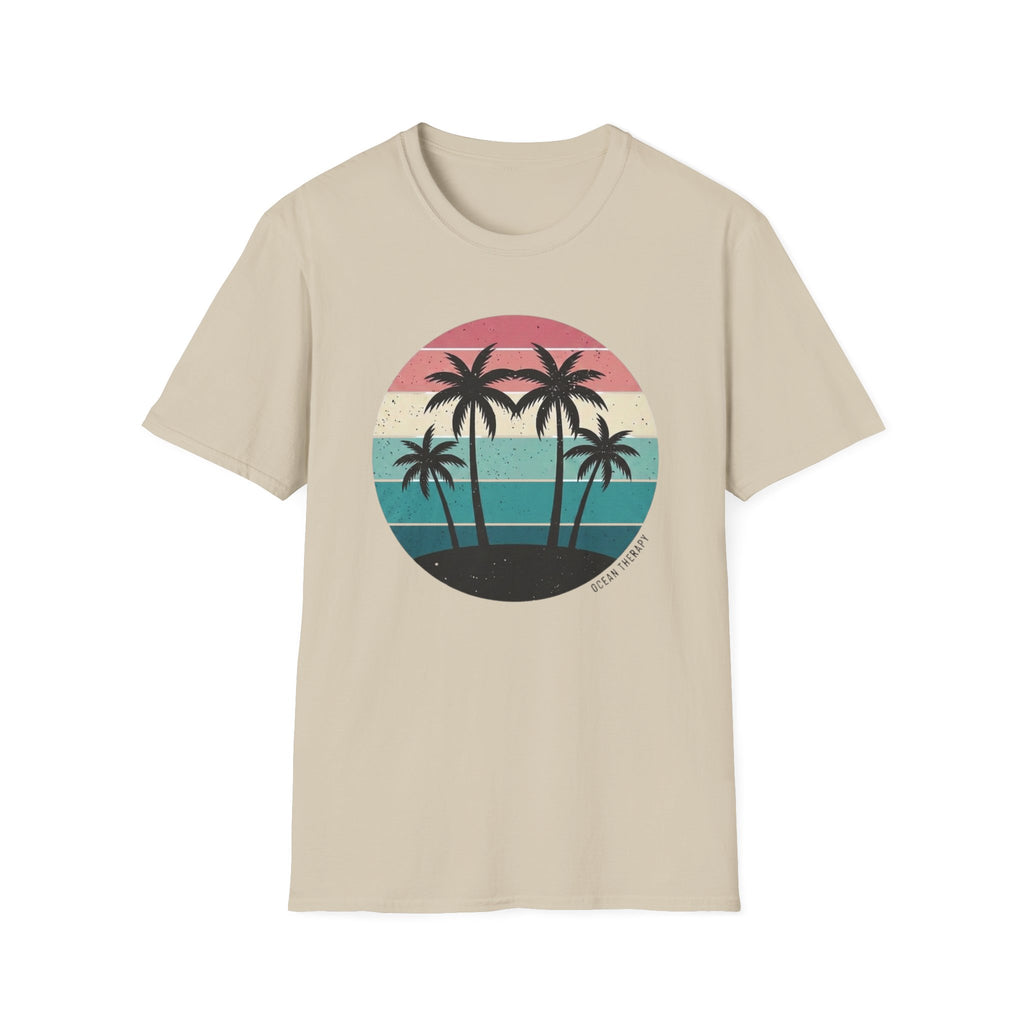 Ocean Therapy Sunset Palms T Shirt