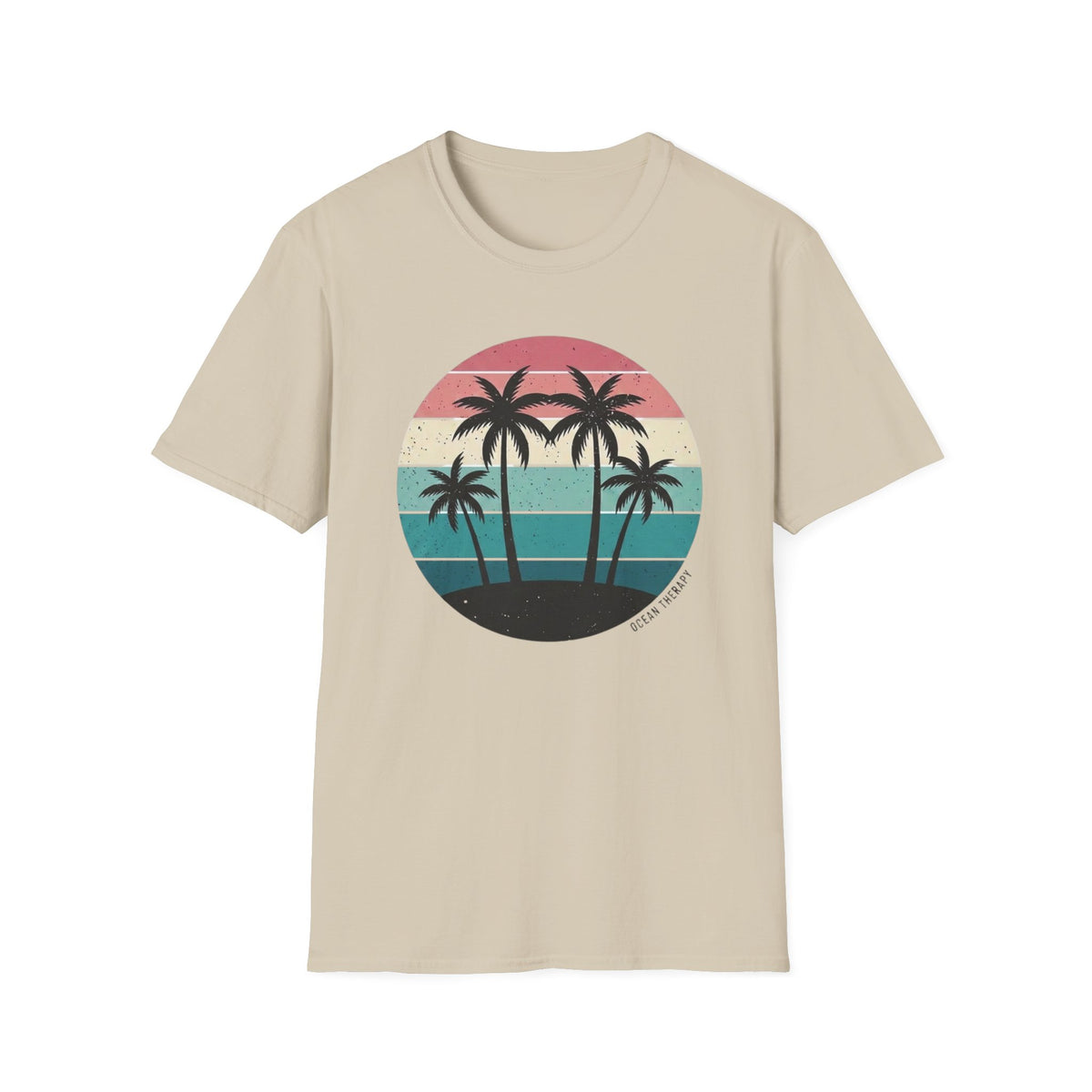 Ocean Therapy Sunset Palms T Shirt