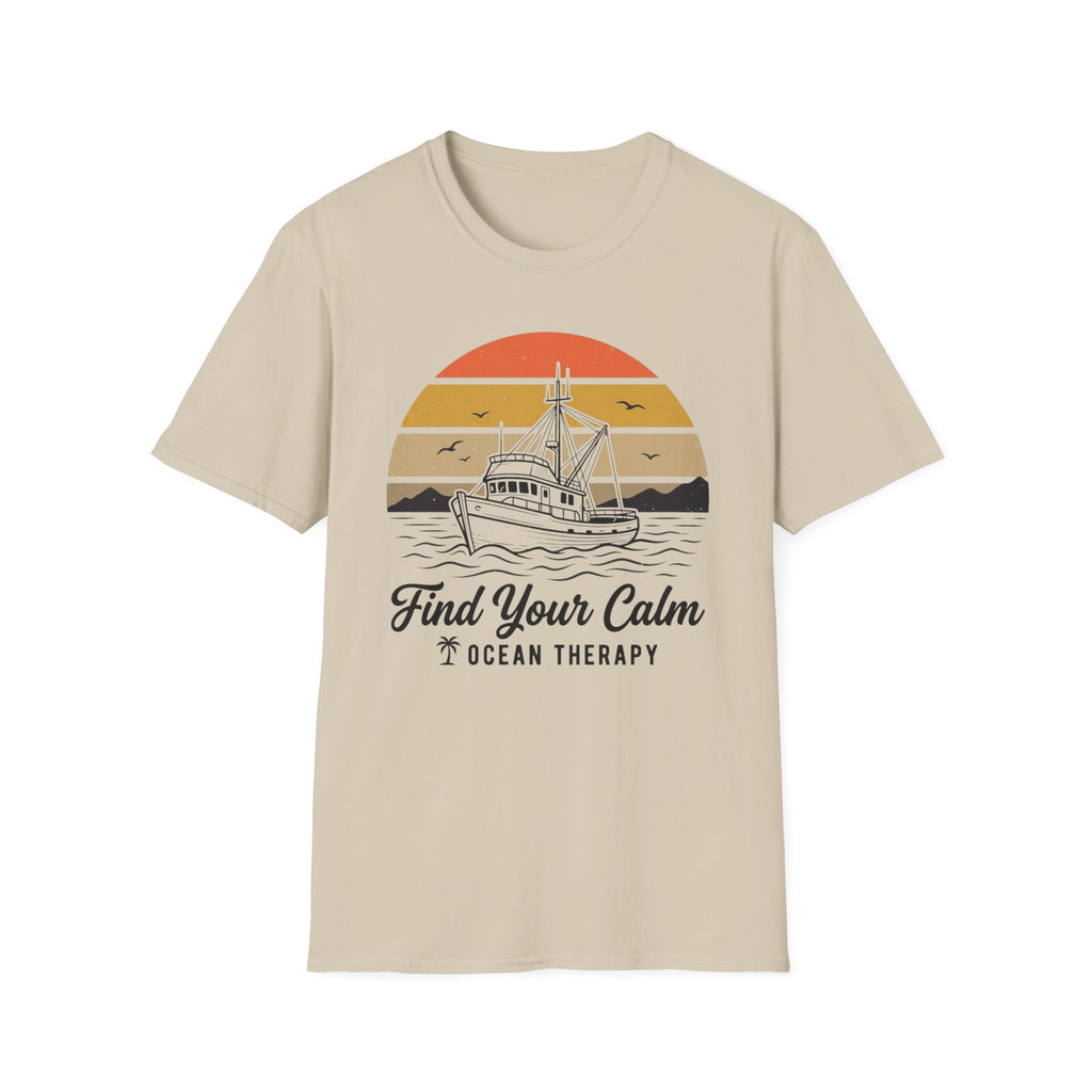 Ocean Therapy Find Your Calm T Shirt