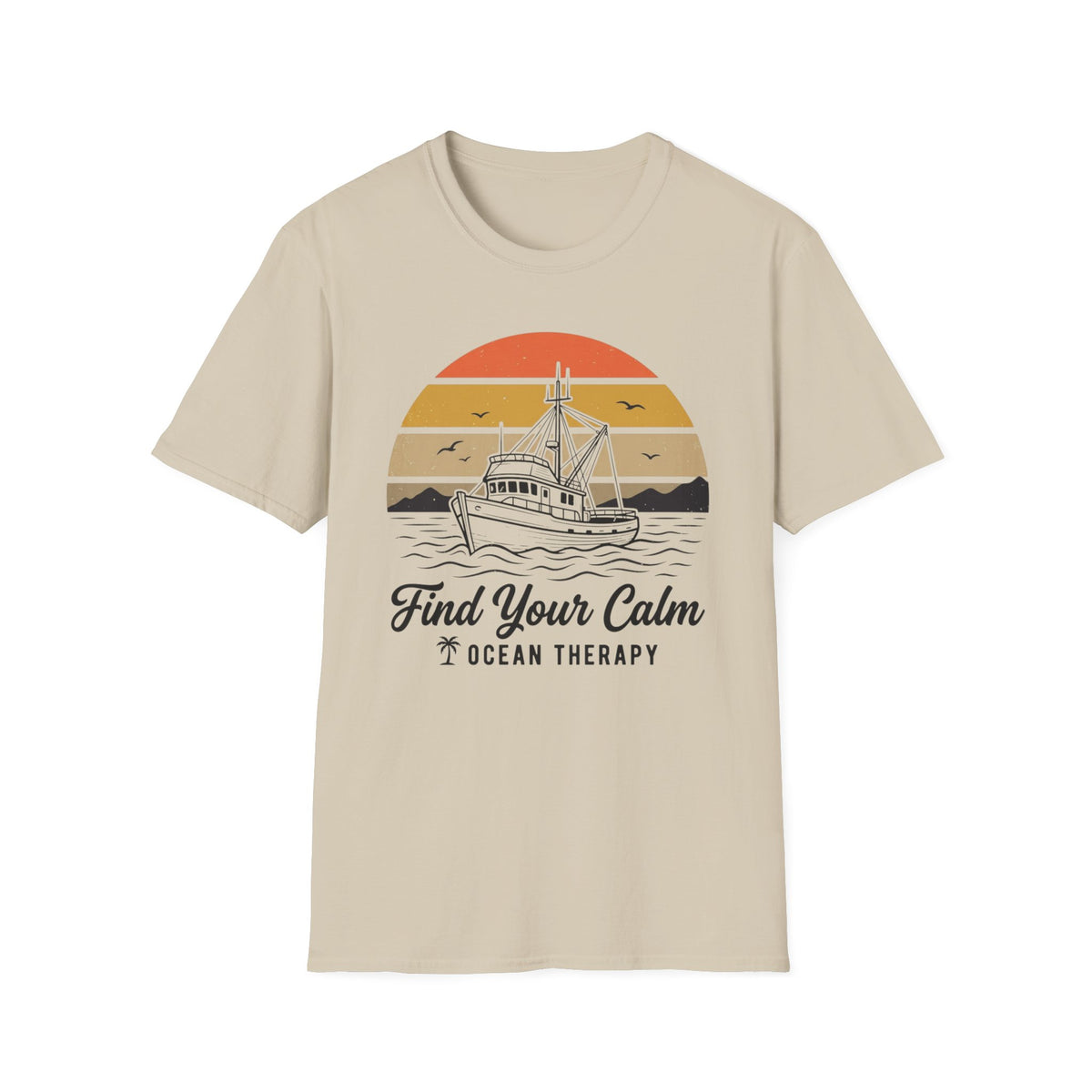 Ocean Therapy Find Your Calm T Shirt