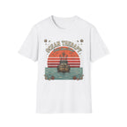 Ocean Therapy T-Shirt — "Catch Some Peace" Vintage Ship Beach Tee