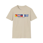 Ocean Therapy Nautical Flags T Shirt