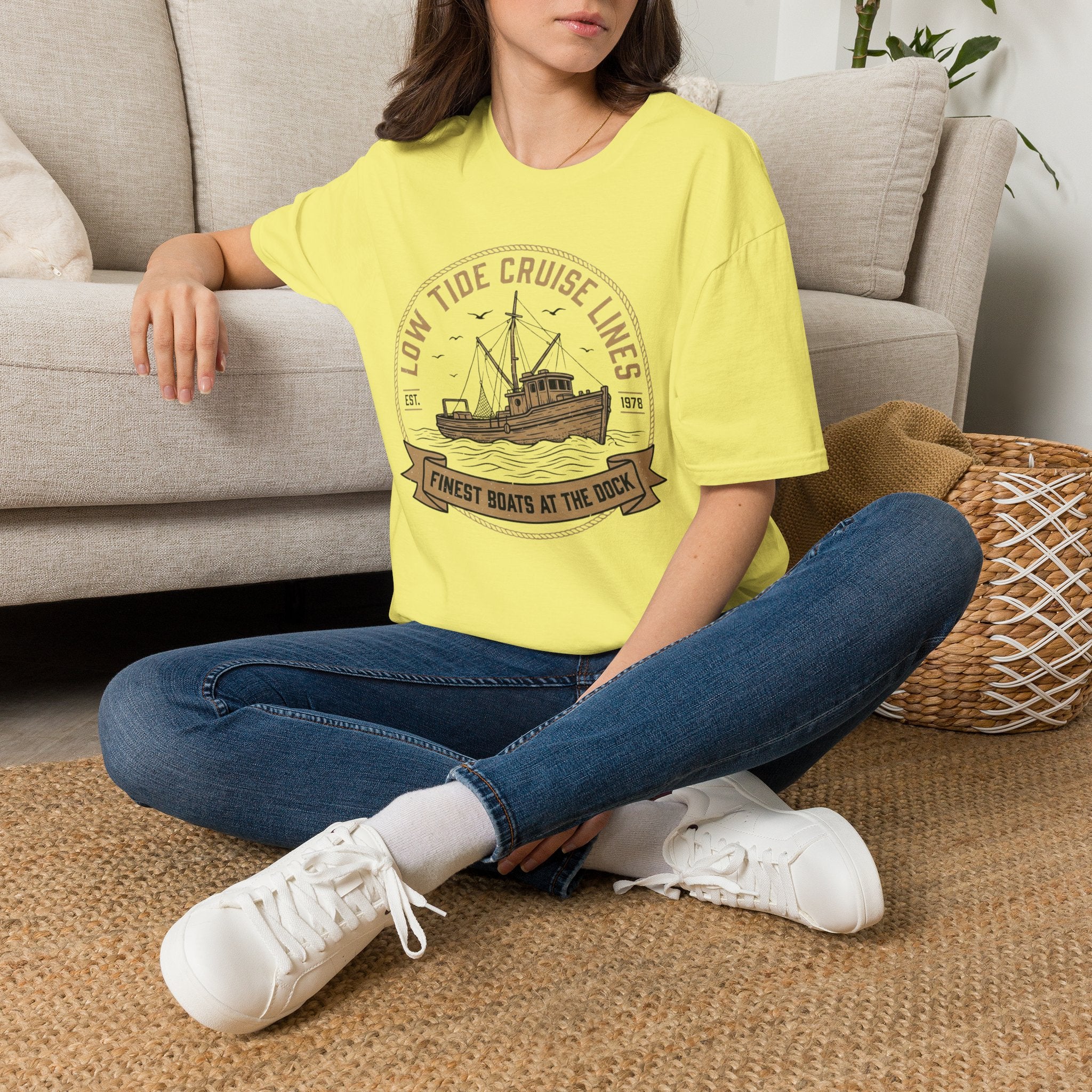 Low Tide Cruise Lines T Shirt