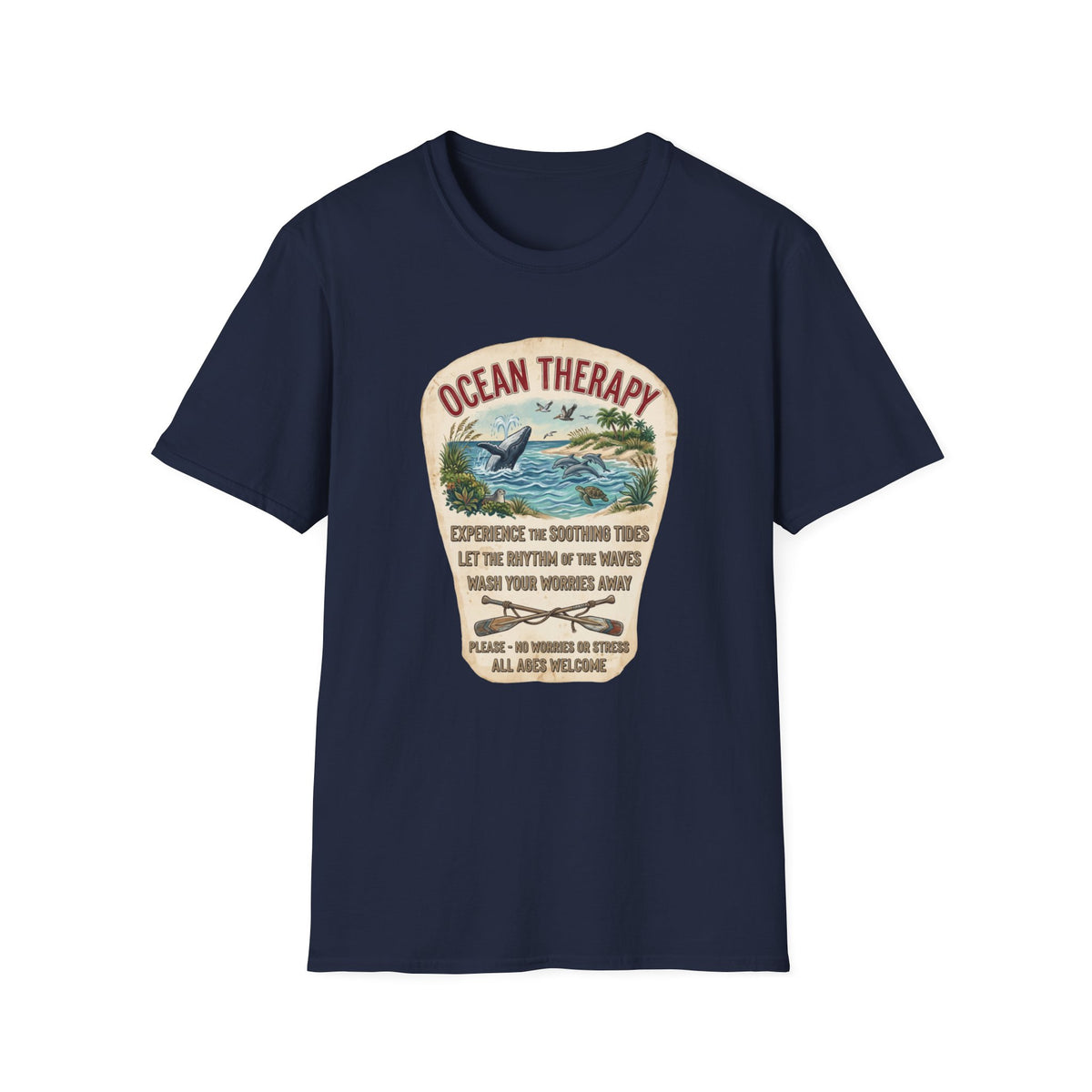 Ocean Therapy Inspirational Ocean T-Shirt