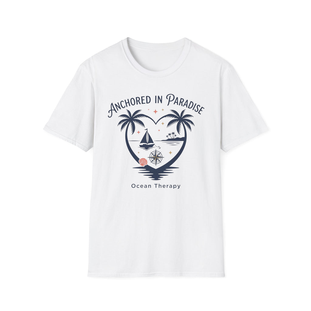 Ocean Therapy Anchored In Paradise T Shirt