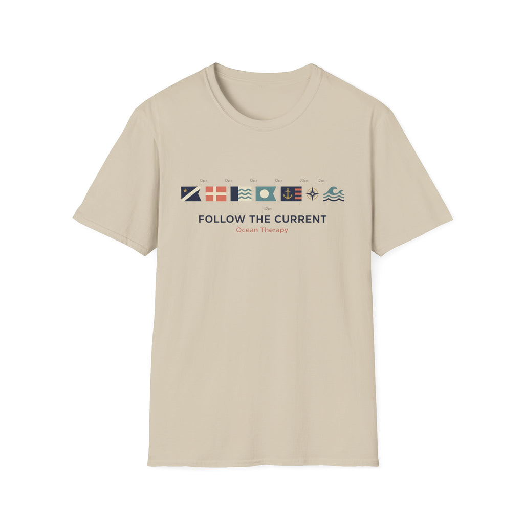 Ocean Therapy Follow The Current T Shirt