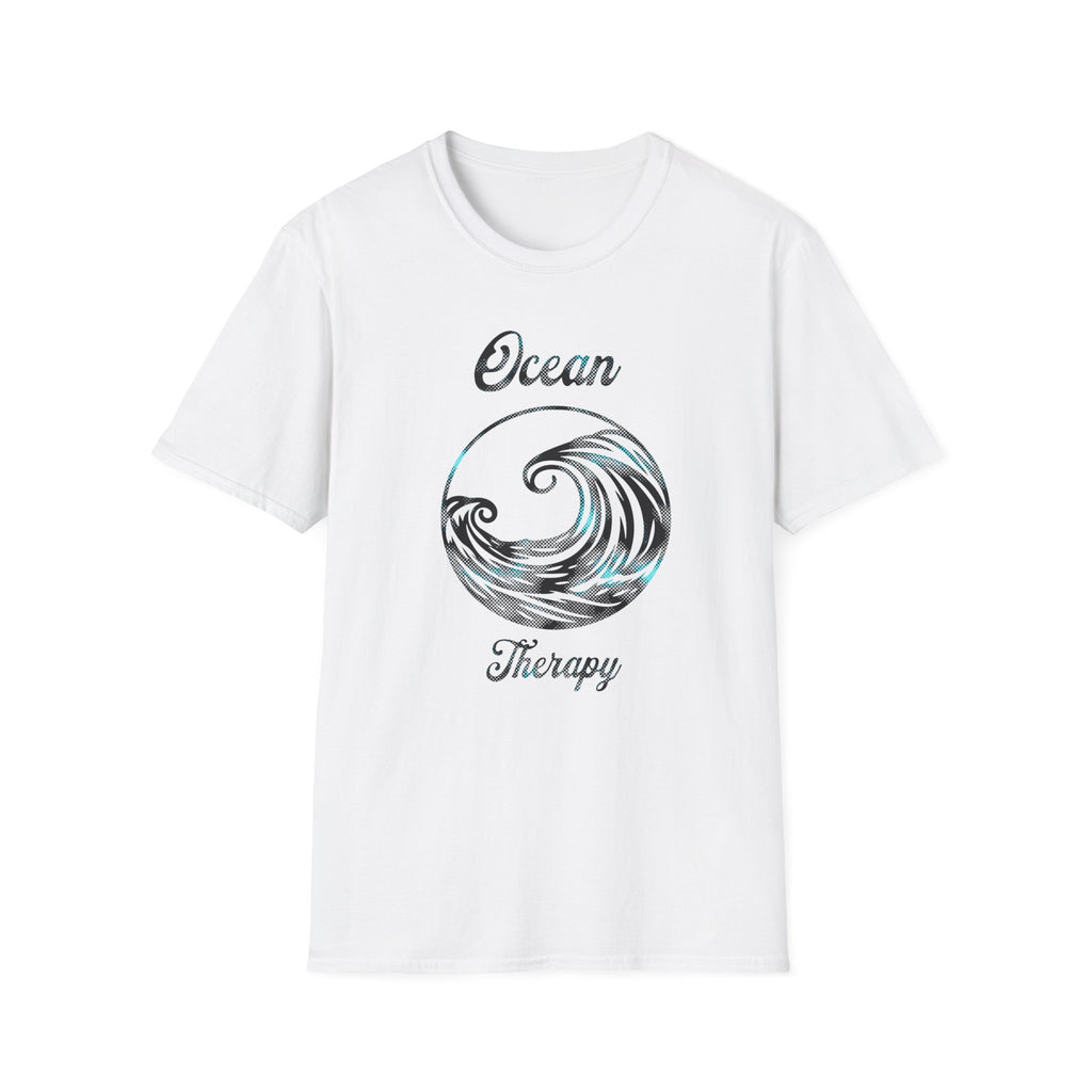 Ocean Therapy Halftone Wave T Shirt