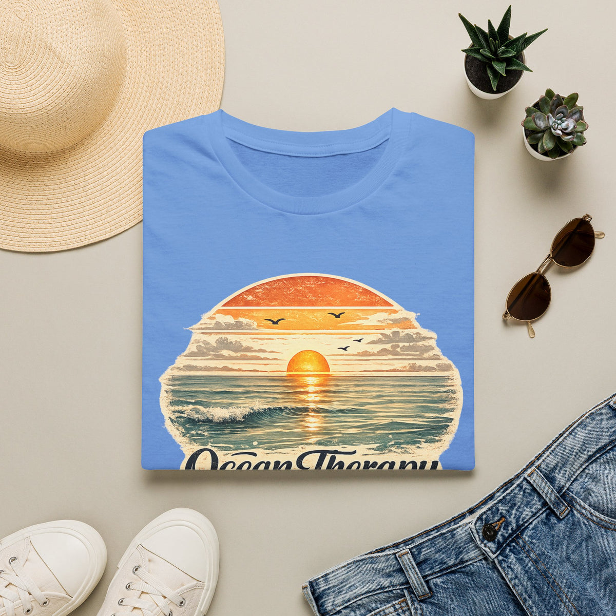 Ocean Therapy Where My Mind Finds Peace T Shirt