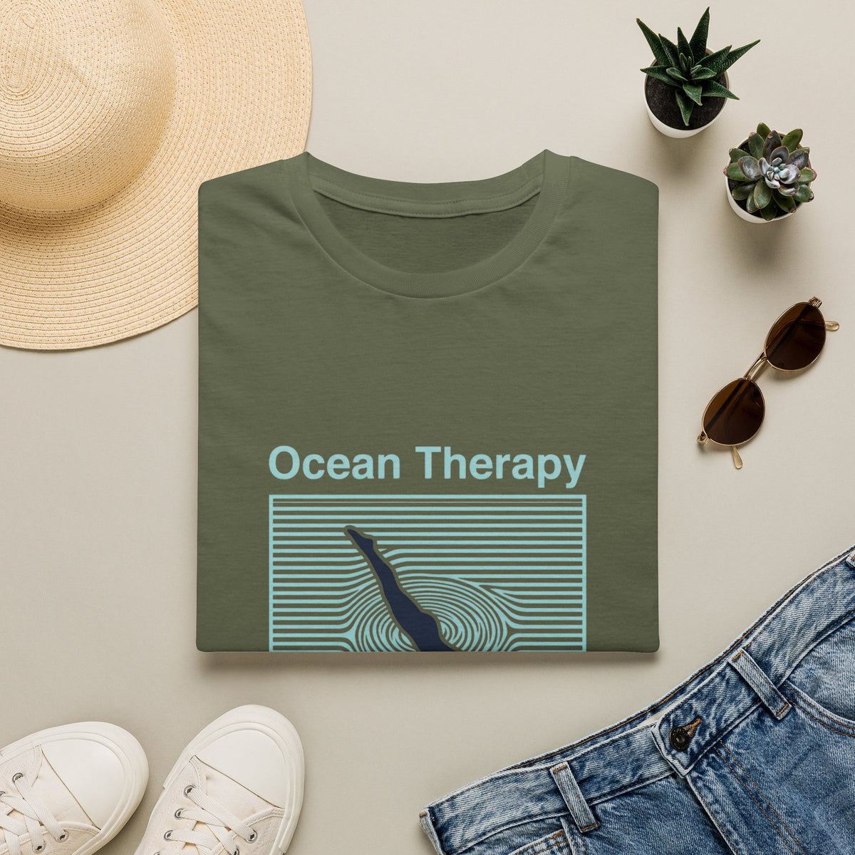 Ocean Therapy Take The Plunge T Shirt