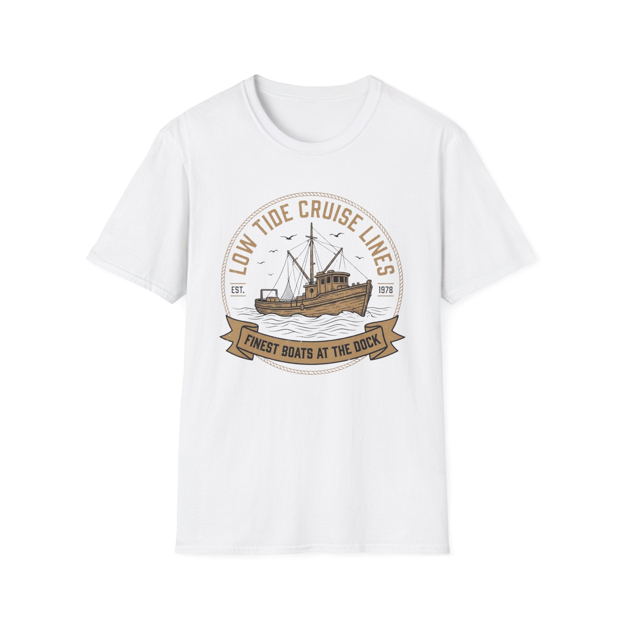 Low Tide Cruise Lines T Shirt