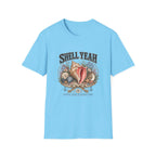 Shell Yeah T-Shirt – Vintage Seashell Graphic Tee for Beach Lovers