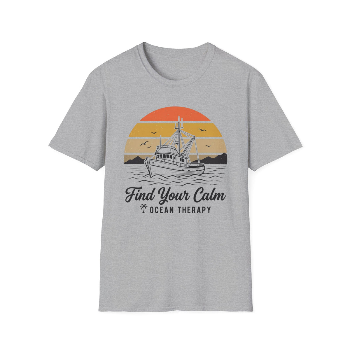 Ocean Therapy Find Your Calm T Shirt