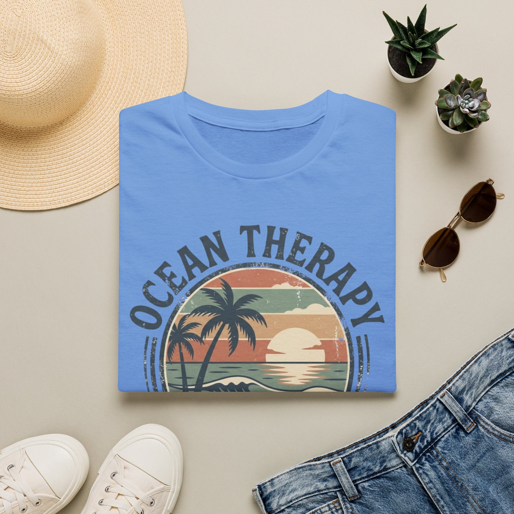 Ocean Therapy Coastal Escape T Shirt