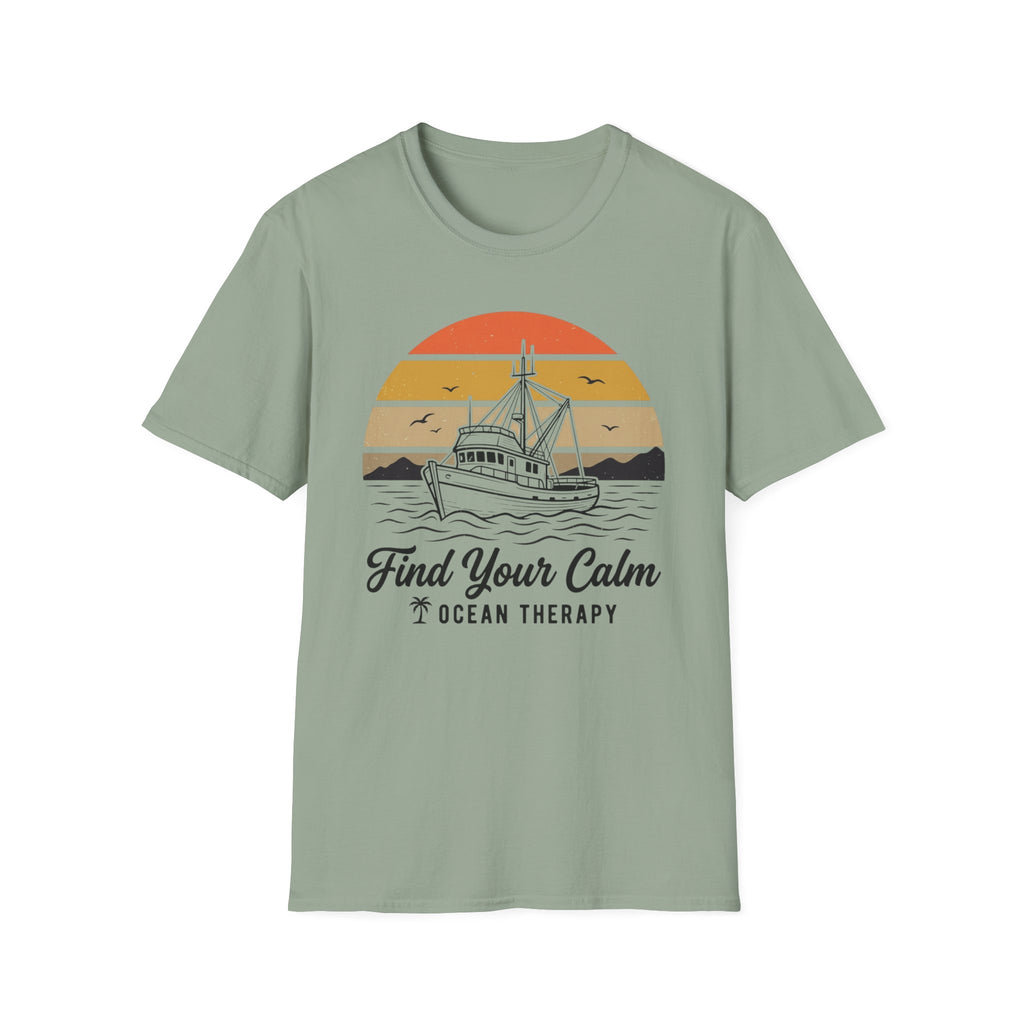 Ocean Therapy Find Your Calm T Shirt