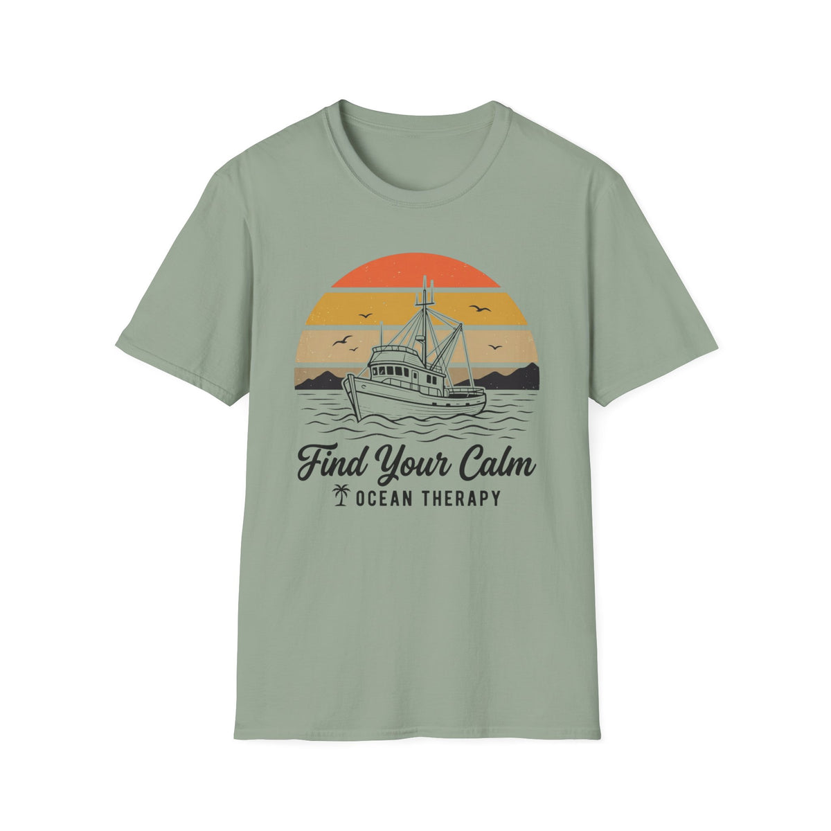 Ocean Therapy Find Your Calm T Shirt