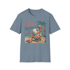 Salty But Unbothered Flamingo T-Shirt — Tropical Beach Vacation Tee