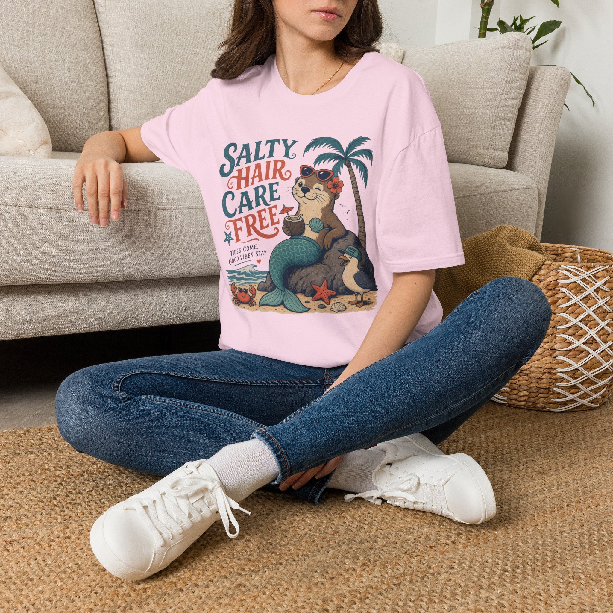 Ocean Therapy Salty Hair T Shirt