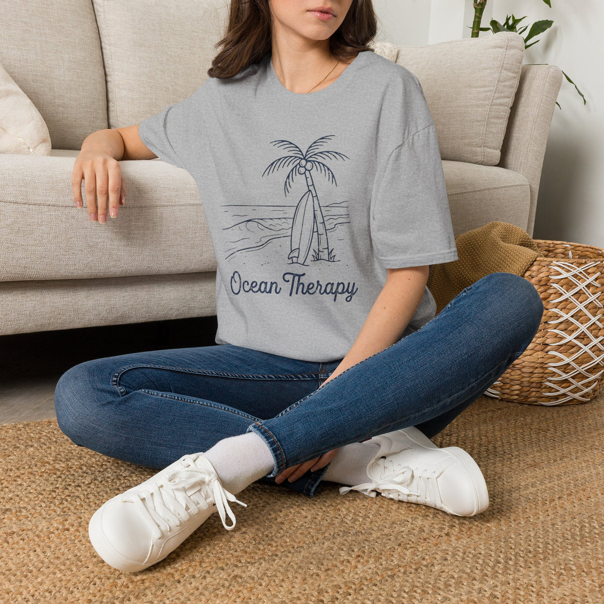Ocean Therapy Beach T Shirt