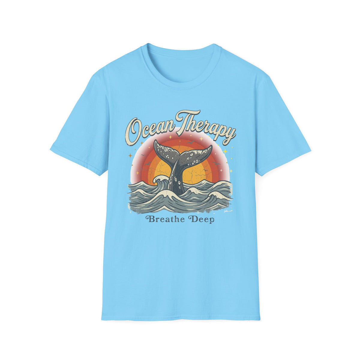 Ocean Therapy Breathe Deep T Shirt