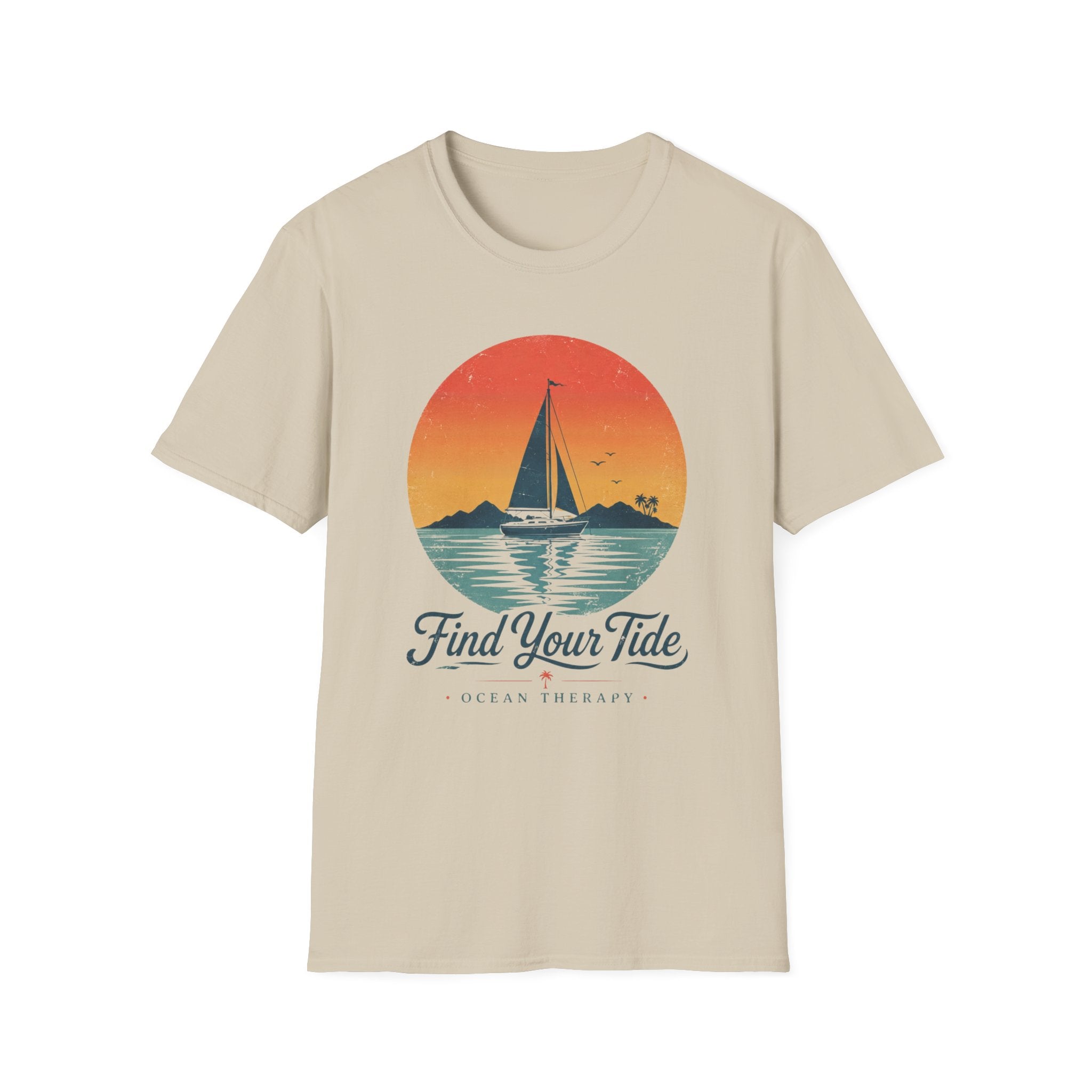 Ocean Therapy Find Your Tide T Shirt