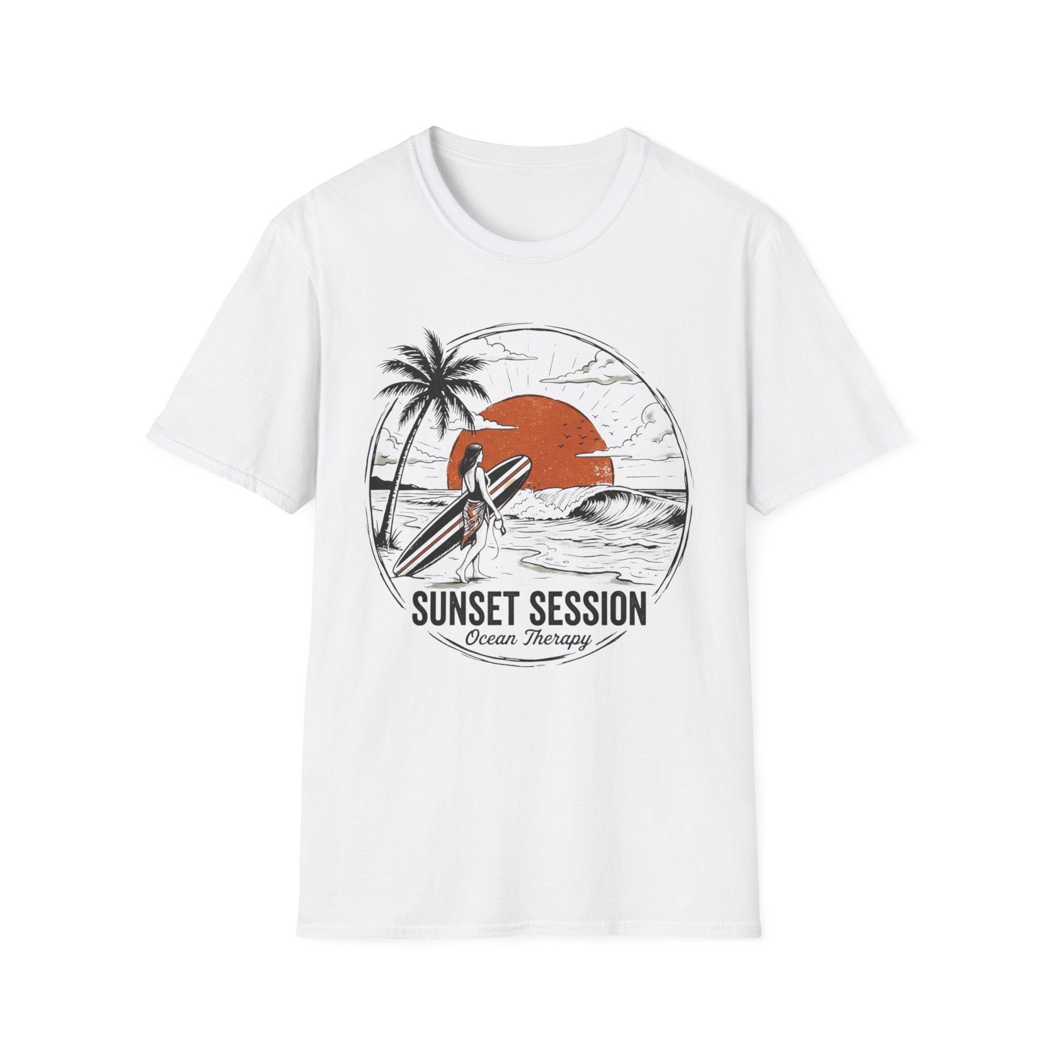 Ocean Therapy Sunset Session T Shirt