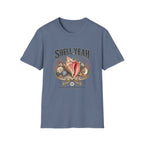 Shell Yeah T-Shirt – Vintage Seashell Graphic Tee for Beach Lovers
