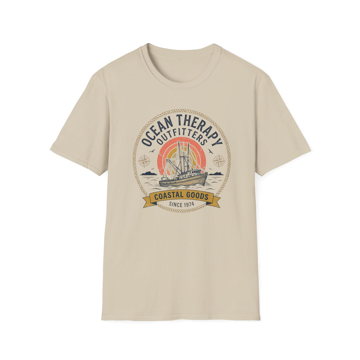 Ocean Therapy Coastal Goods T Shirt