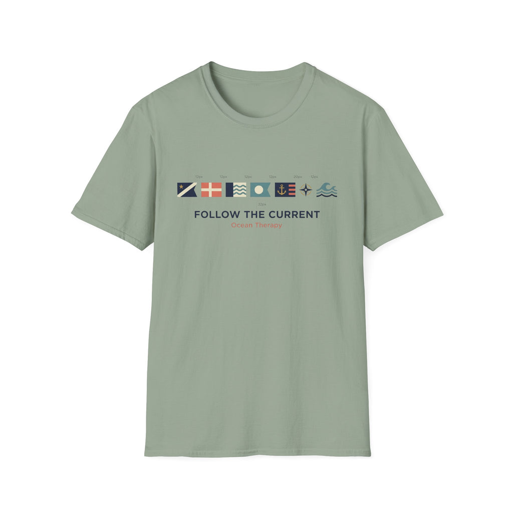 Ocean Therapy Follow The Current T Shirt