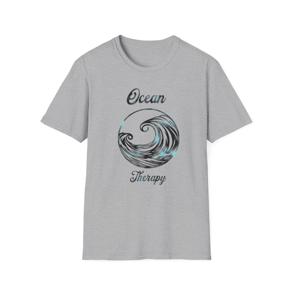 Ocean Therapy Halftone Wave T Shirt
