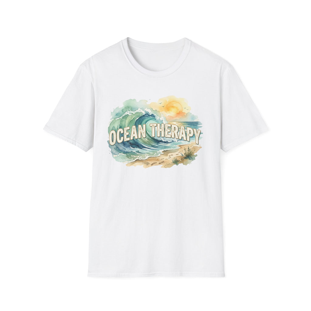 Ocean Therapy Beach Wave T Shirt