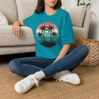Ocean Therapy Sunset Palms T Shirt