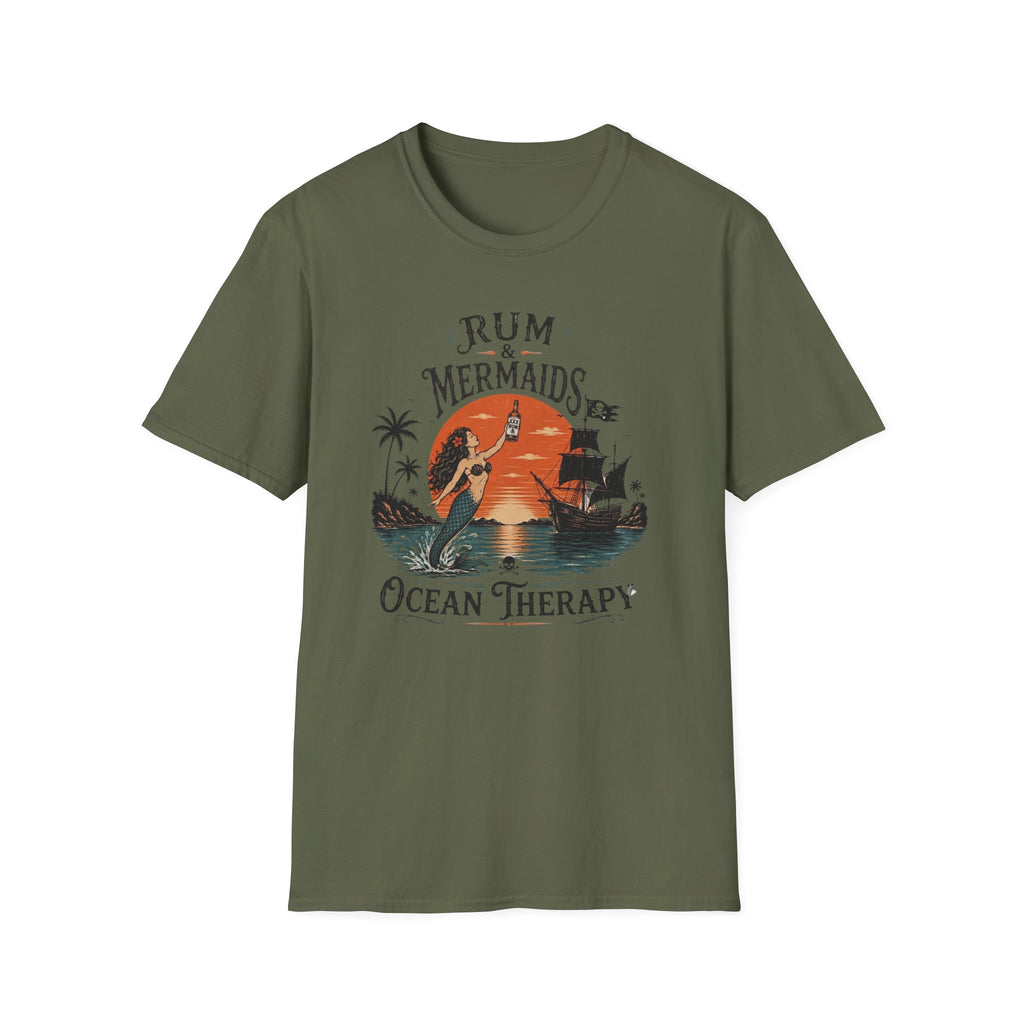 Ocean Therapy Rum & Mermaids T Shirt