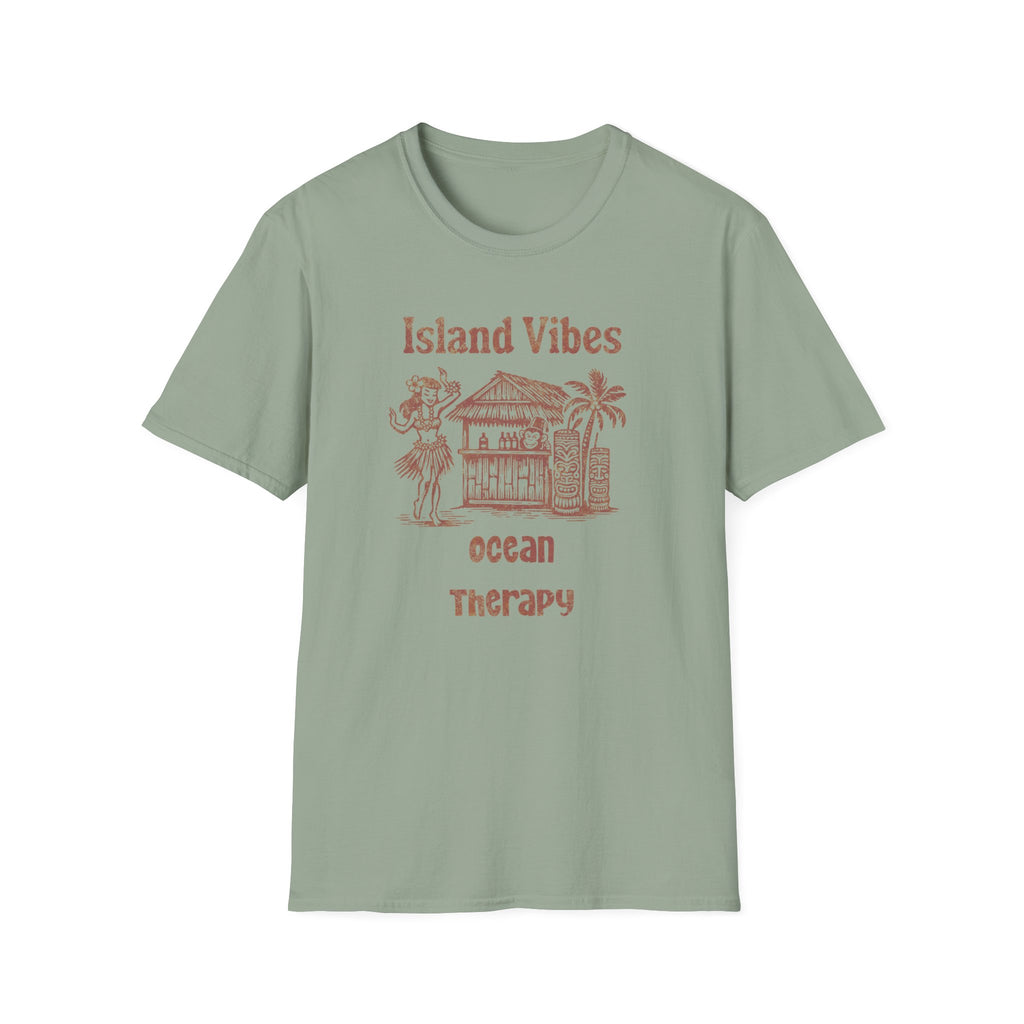 Ocean Therapy Island Vibes T Shirt