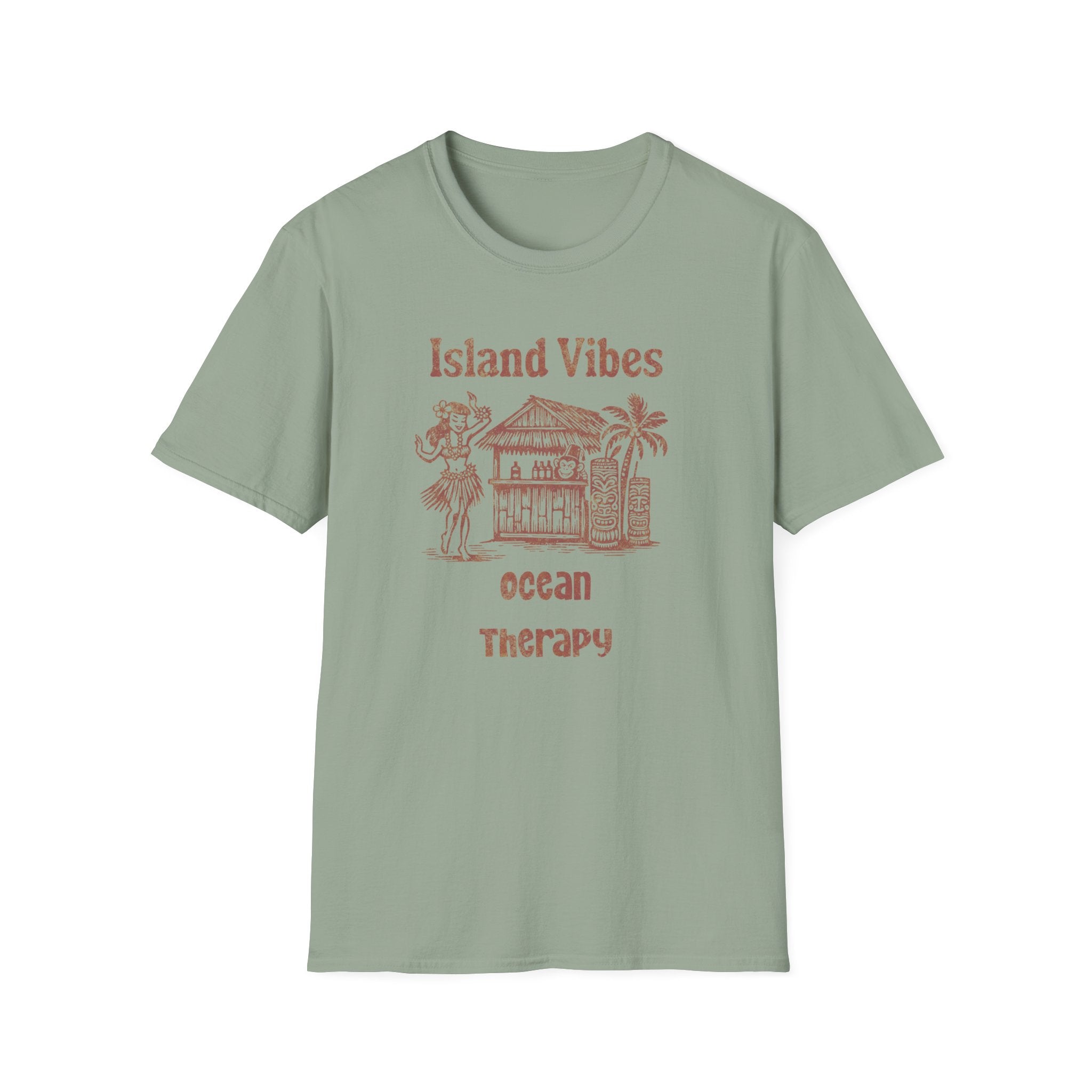 Ocean Therapy Island Vibes T Shirt
