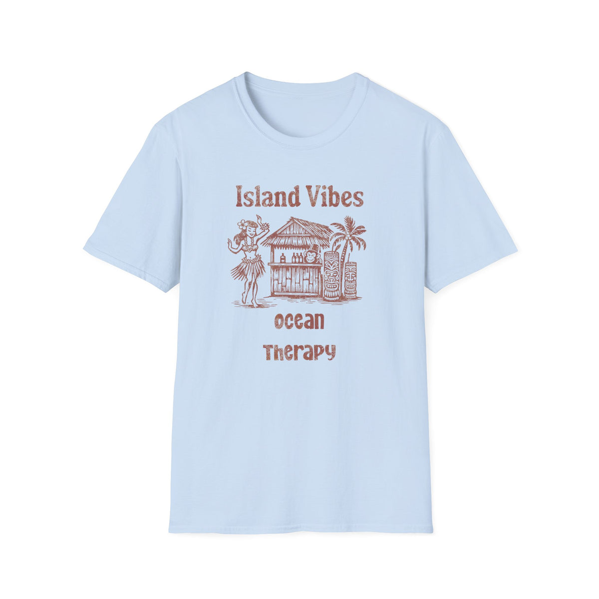 Ocean Therapy Island Vibes T Shirt