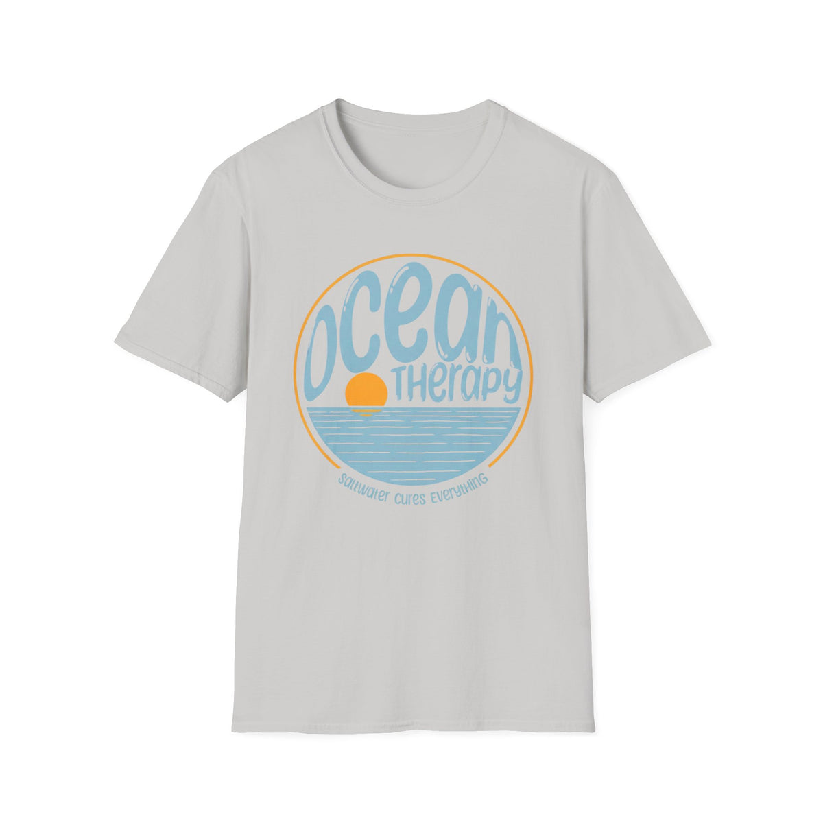 Ocean Therapy Saltwater Cures Everything T Shirt