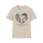 Copy of  Ocean Therapy Two Hearts One Tide T Shirt
