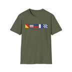 Ocean Therapy Nautical Flags T Shirt