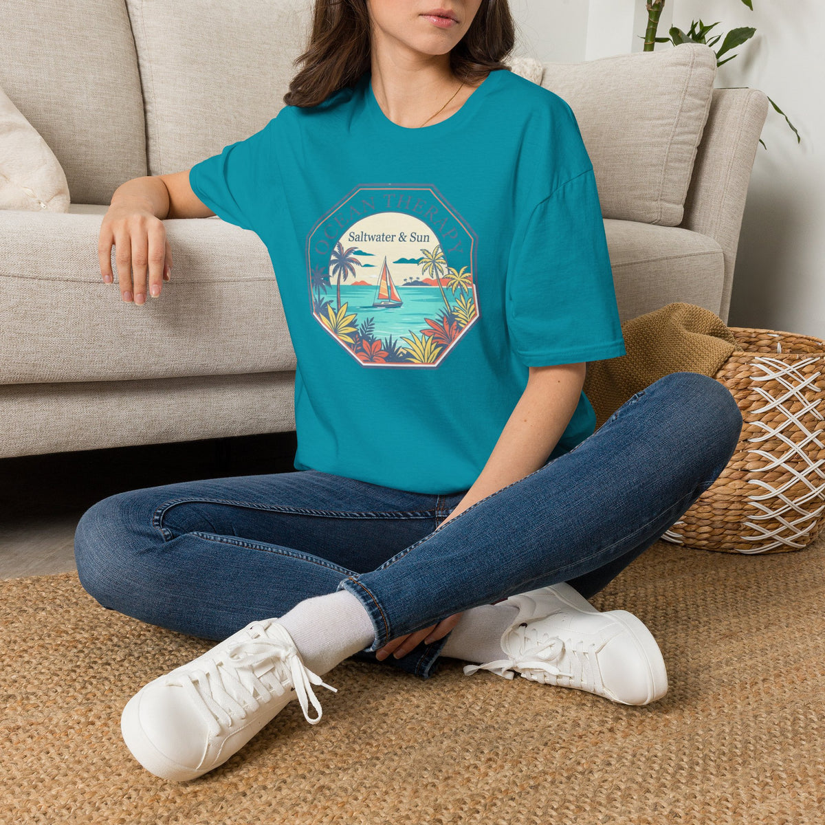 Ocean Therapy Saltwater & Sun 2 T Shirt