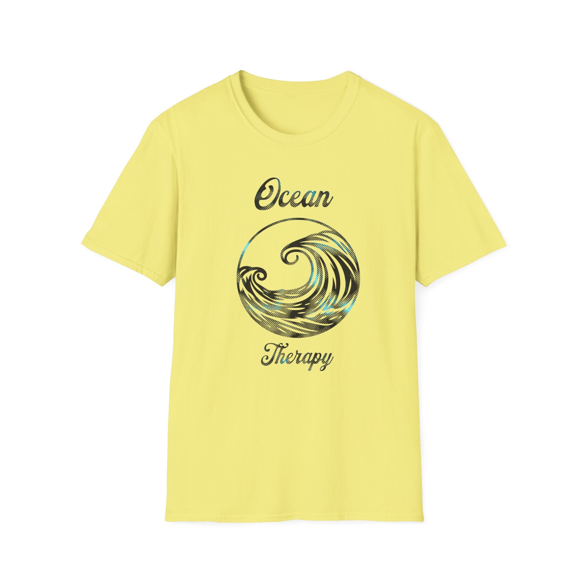 Ocean Therapy Halftone Wave T Shirt